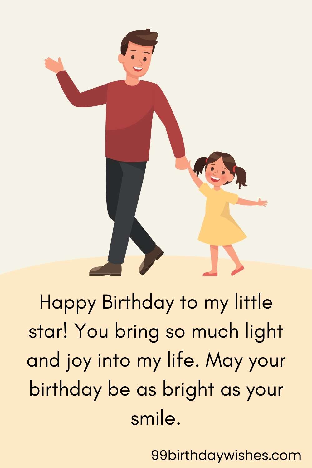 Happy Birthdays Wishes for Daughter from Dad